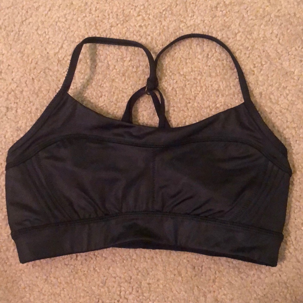 manduka black sports bra